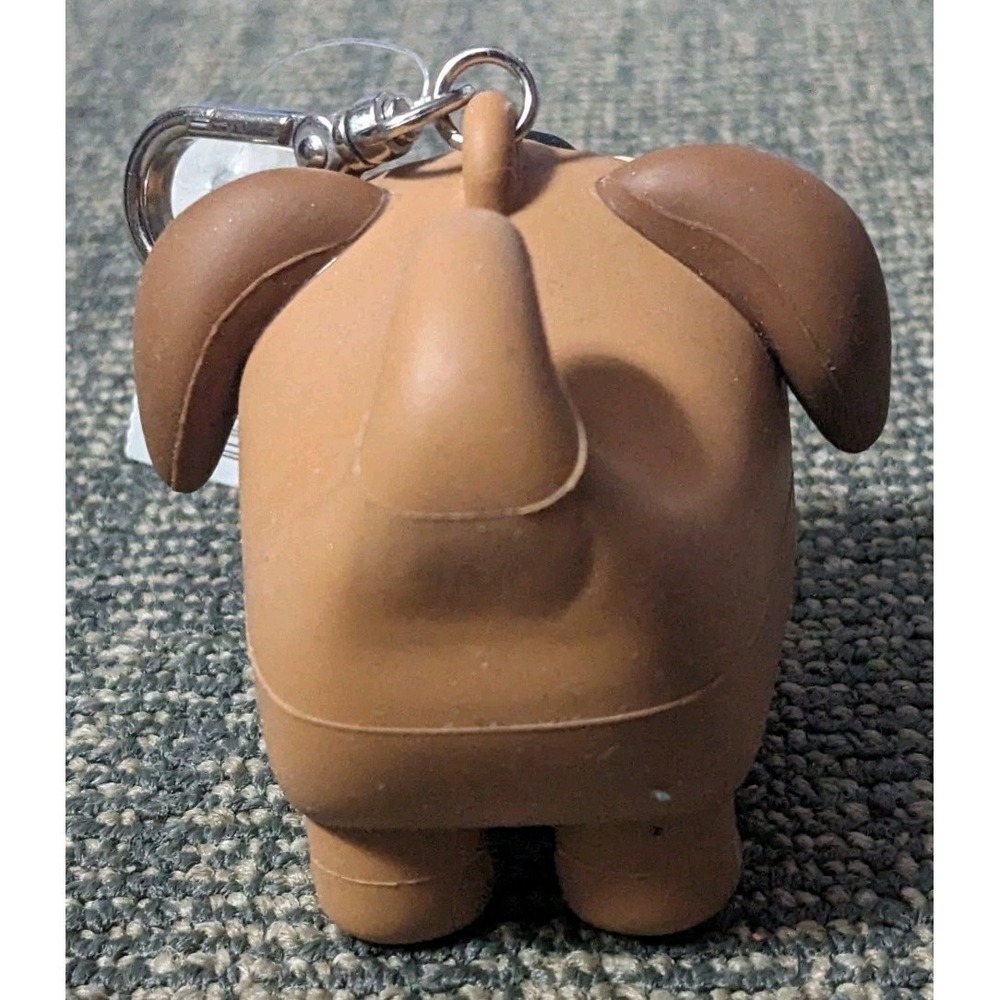 Bath‎ & Body Works Pocket Sanitizer Holder Weiner Brown Dog Clip NWT - Picture 5 of 8